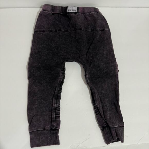 Posh Kiddos Dark Purple Acid Wash Biker Outfit Size 3 - Picture 7 of 7